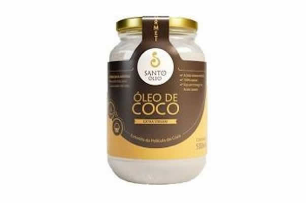 Oleo de Coco Santo Óleo Extra Virgem GOURMET 500ml