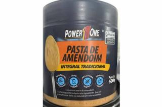 Pasta de Amendoim Integral Tradicional Power One 500g venc 08/08
