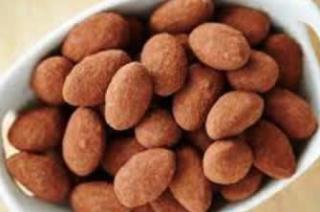 Amendoas drageadas Chocolate 70%  Belga  Barry Callebaut