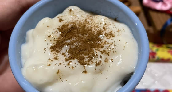 Canjica Cremosa sem lactose
