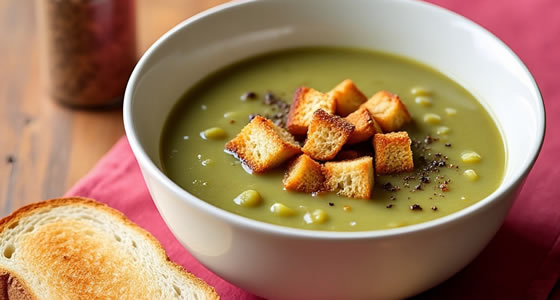 Sopa Creme de Ervilha Protéica