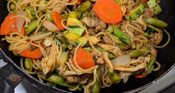Yakisoba fake