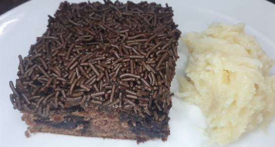 Bolo de Chocolate sem Lactose