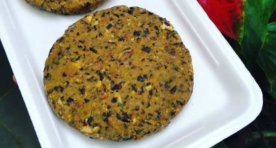 Hambúrguer de feijão vermelho