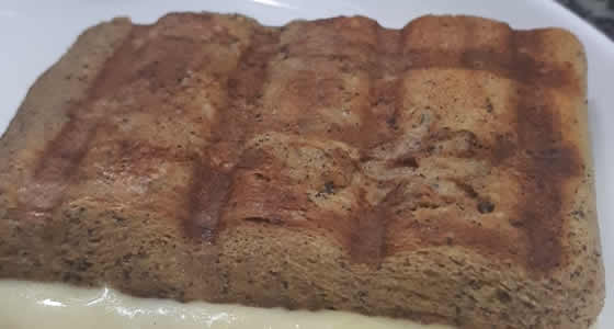 Pão sem glúten 3 minutos